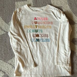 Cat & Jack fall shirt